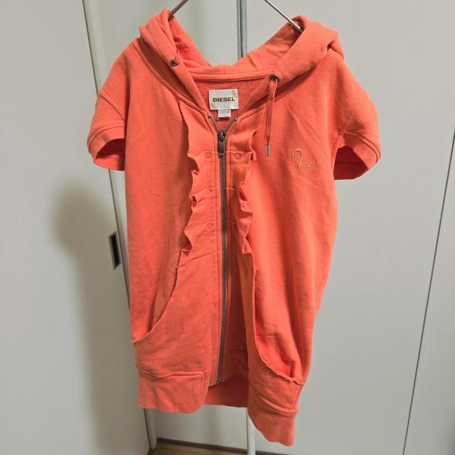 DIESEL �f�B�[�[�� �W�b�v�A�b�v �t�[�f�B�[ �t�����t���I�����W�p�[�J�[  �� �u�����h�� 