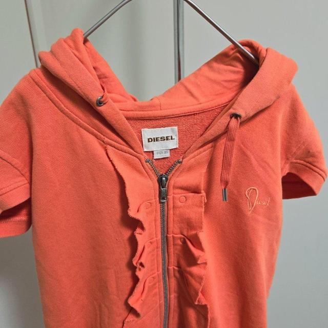 DIESEL �f�B�[�[�� �W�b�v�A�b�v �t�[�f�B�[ �t�����t���I�����W�p�[�J�[ �� �u�����h�� 