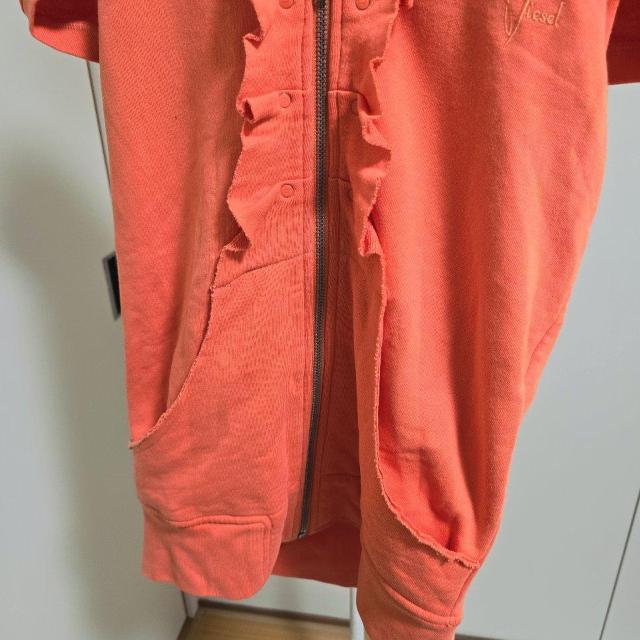 DIESEL �f�B�[�[�� �W�b�v�A�b�v �t�[�f�B�[ �t�����t���I�����W�p�[�J�[ �� �u�����h�� 