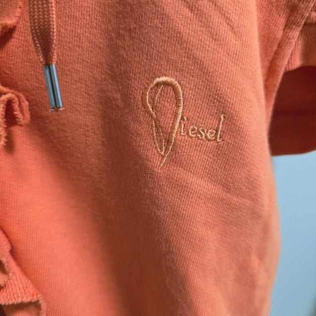 DIESEL �f�B�[�[�� �W�b�v�A�b�v �t�[�f�B�[ �t�����t���I�����W�p�[�J�[ �� �u�����h�� 