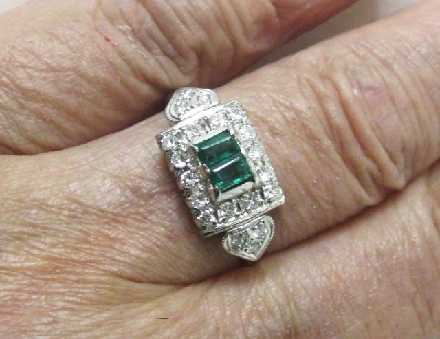 �A���e�B�[�N �W���G���[ �v���`�i �����O �G�������h2���_�C���� �T�C�Y#19 �� �����A�N�Z�T���[/���v�� 