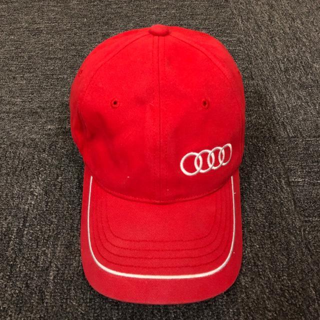 ���� AUDI �A�E�f�B �L���b�v �X�q ���b�h �� �j���t�@�b�V������ 