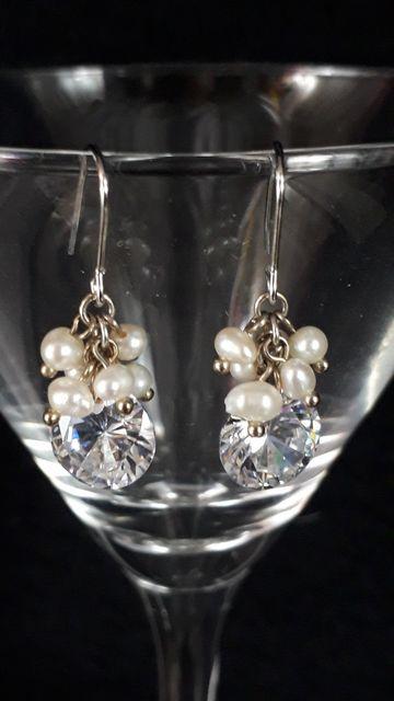 ★大粒キラキラジルコ&パールピアス★画像3観てね!! < 女性アクセサリー/時計  ★大粒キラキラジルコ&パールピアス★画像3観てね!!  < 女性アクセサリー/時計の