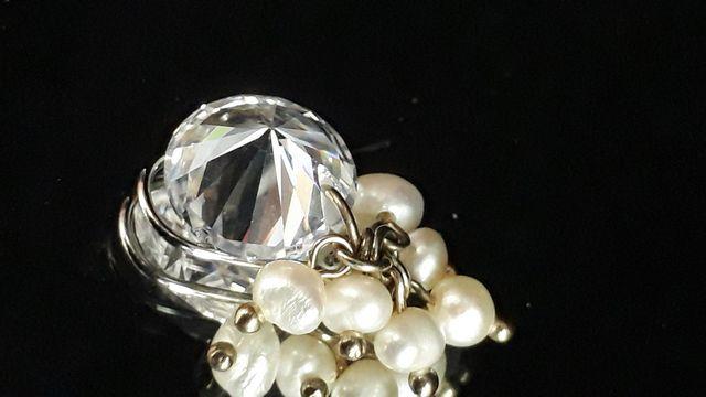★大粒キラキラジルコ&パールピアス★画像3観てね!! < 女性アクセサリー/時計  ★大粒キラキラジルコ&パールピアス★画像3観てね!! < 女性アクセサリー/時計の