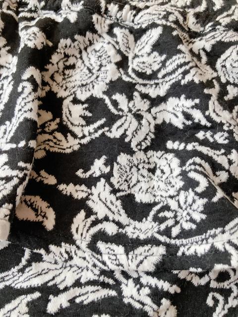 花柄 ボタニカル刺繍 フェミニスト ミニ丈 ペプラム スカート L ウエストゴム N2m < 女性ファッション  花柄 ボタニカル刺繍 フェミニスト ミニ丈 ペプラム スカート L ウエストゴム N2m < 女性ファッションの