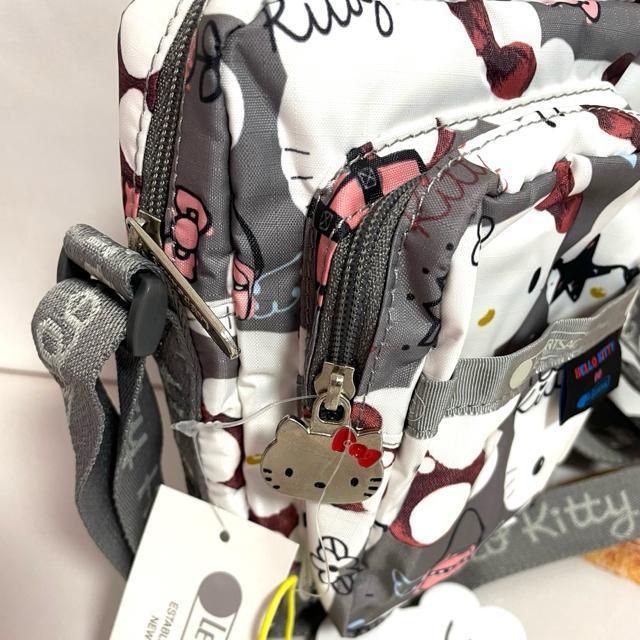 ★新品★LeSportsac レスポートサック ハローキティー グレー ショルダーバッグ ミニショルダー 3377 送料無料 < 女性ファッション  ★新品★LeSportsac レスポートサック ハローキティー グレー ショルダーバッグ ミニショルダー 3377 送料無料 < 女性ファッションの