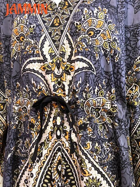 アジアンペーズリー柄ロングワンピ グレー アジアン エスニック ヒッピー < 女性ファッション アジアンペーズリー柄ロングワンピ グレー アジアン エスニック ヒッピー < 女性ファッションの