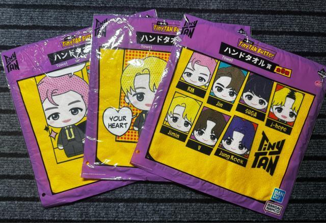 BTS ハンドタオル3枚 < タレントグッズ BTS ハンドタオル3枚 < タレントグッズの