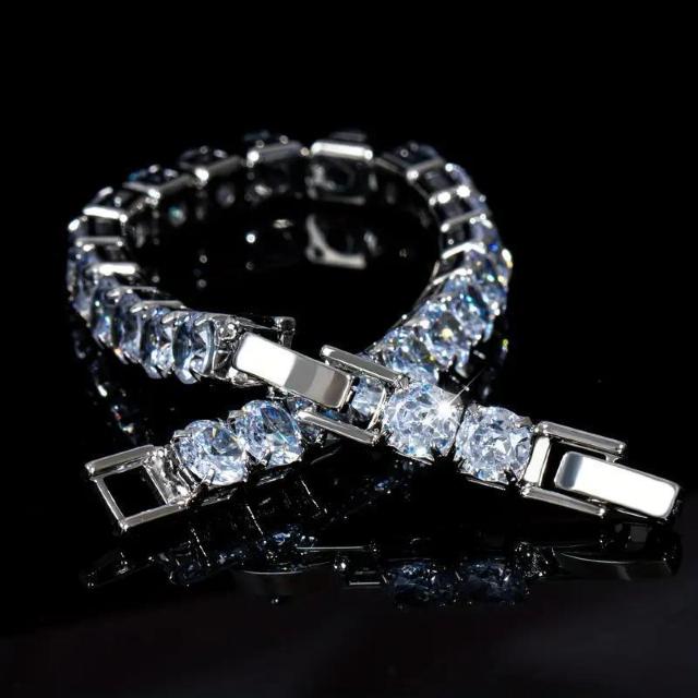 超お買い得790円★メンズ 6mm ホワイト キュービック 合成ジルコニア チェーンブレスレット 輝く合成ストーン ジュエリー < 男性アクセサリー/時計 超お買い得790円★メンズ 6mm ホワイト キュービック 合成ジルコニア チェーンブレスレット 輝く合成ストーン ジュエリー < 男性アクセサリー/時計の
