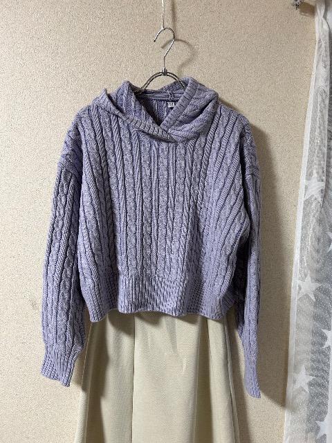 �V�i�^�O�t��AZUL by moussy���L���E�X�J�[�g& GU�P�[�u���j�b�g�p�[�J�[ �� �u�����h�� 