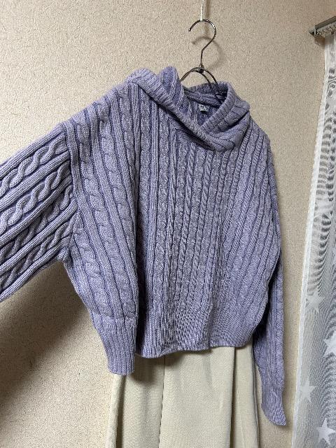 �V�i�^�O�t��AZUL by moussy���L���E�X�J�[�g& GU�P�[�u���j�b�g�p�[�J�[ �� �u�����h�� 