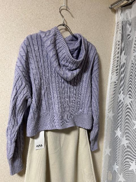 �V�i�^�O�t��AZUL by moussy���L���E�X�J�[�g& GU�P�[�u���j�b�g�p�[�J�[ �� �u�����h�� 