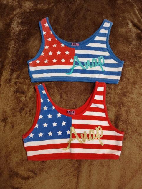 アナップガール☆チューブトップ2枚セット☆サイズS < ブランド アナップガール☆チューブトップ2枚セット☆サイズS < ブランドの