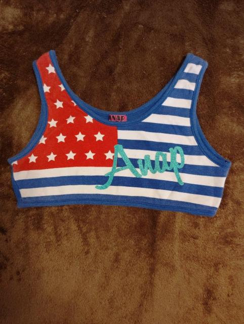 アナップガール☆チューブトップ2枚セット☆サイズS < ブランド アナップガール☆チューブトップ2枚セット☆サイズS < ブランドの