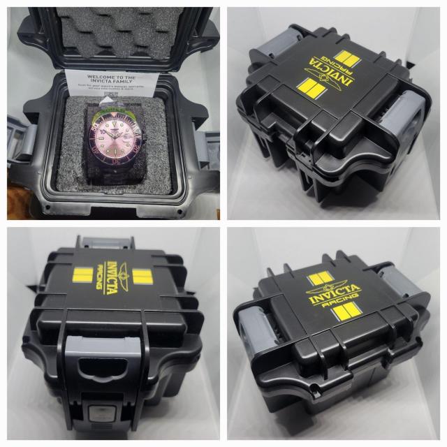 《ブラック&ピンク》INVICTA インビクタ 47mm グランドダイバー オートマチック マイアミエディション < 男性アクセサリー/時計 《ブラック&ピンク》INVICTA インビクタ 47mm グランドダイバー オートマチック マイアミエディション < 男性アクセサリー/時計の