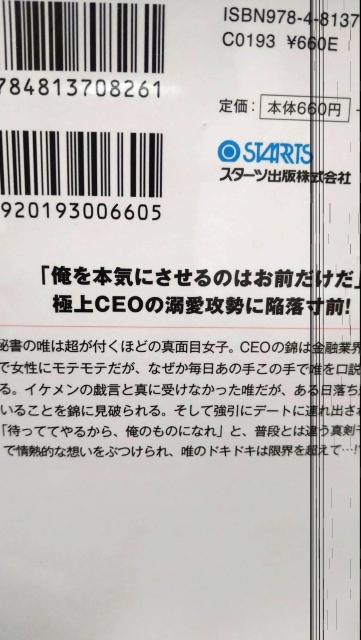 極上CEOの真剣求愛★水守恵蓮★ベリーズ文庫 < 本/雑誌 極上CEOの真剣求愛★水守恵蓮★ベリーズ文庫 < 本/雑誌の