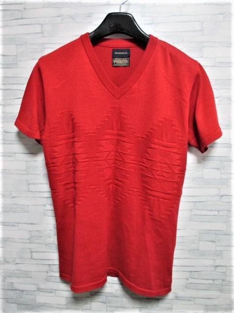 ★1PIU1UGUALE3 ウノピュウノウグァーレトレ ペンデルトン コラボ ネイティブ柄 ニット 半袖/メンズ☆定価¥42000 < 男性ファッション ★1PIU1UGUALE3 ウノピュウノウグァーレトレ ペンデルトン コラボ ネイティブ柄 ニット 半袖/メンズ☆定価¥42000 < 男性ファッションの