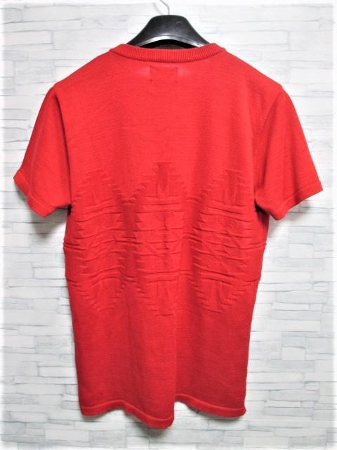 ★1PIU1UGUALE3 ウノピュウノウグァーレトレ ペンデルトン コラボ ネイティブ柄 ニット 半袖/メンズ☆定価¥42000 < 男性ファッション ★1PIU1UGUALE3 ウノピュウノウグァーレトレ ペンデルトン コラボ ネイティブ柄 ニット 半袖/メンズ☆定価¥42000 < 男性ファッションの