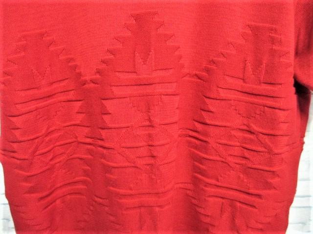 ★1PIU1UGUALE3 ウノピュウノウグァーレトレ ペンデルトン コラボ ネイティブ柄 ニット 半袖/メンズ☆定価¥42000 < 男性ファッション ★1PIU1UGUALE3 ウノピュウノウグァーレトレ ペンデルトン コラボ ネイティブ柄 ニット 半袖/メンズ☆定価¥42000 < 男性ファッションの