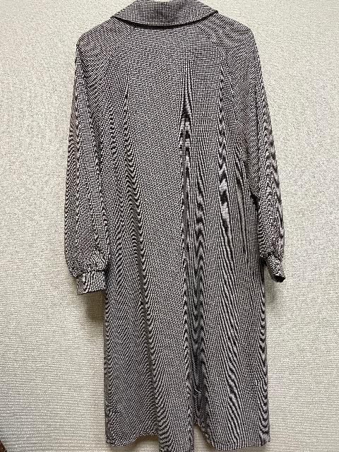 新品未使用.千鳥柄フレアロングコート < 女性ファッション  新品未使用.千鳥柄フレアロングコート < 女性ファッションの