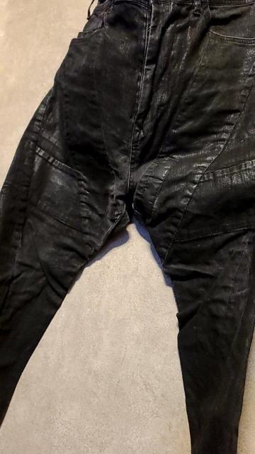 JULIUSユリウス 9oz STRETCH DENIM 9オンスコーティングスキニーパンツ 2 < ブランド  JULIUSユリウス 9oz STRETCH DENIM 9オンスコーティングスキニーパンツ 2 < ブランドの