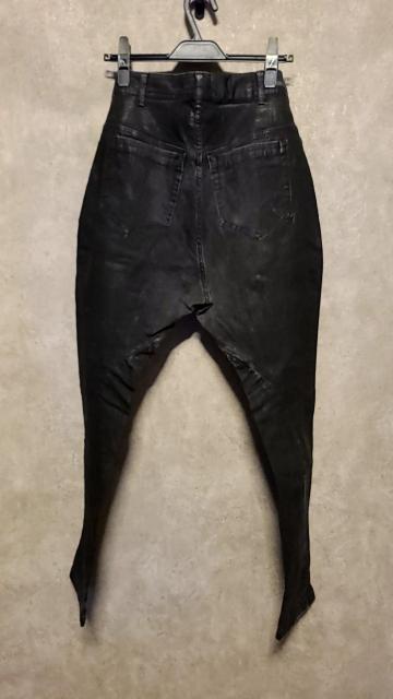 JULIUSユリウス 9oz STRETCH DENIM 9オンスコーティングスキニーパンツ 2 < ブランド  JULIUSユリウス 9oz STRETCH DENIM 9オンスコーティングスキニーパンツ 2 < ブランドの