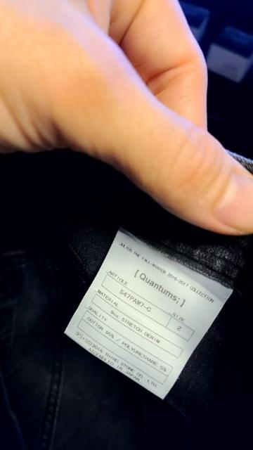 JULIUSユリウス 9oz STRETCH DENIM 9オンスコーティングスキニーパンツ 2 < ブランド  JULIUSユリウス 9oz STRETCH DENIM 9オンスコーティングスキニーパンツ 2 < ブランドの