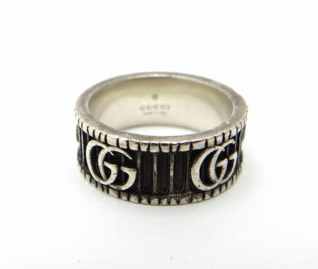 GUCCI グッチ 551899 ダブルG シルバー リング #11 SV925<USED>【送料無料】 < ブランド GUCCI グッチ 551899 ダブルG シルバー リング #11 SV925<USED>【送料無料】 < ブランドの