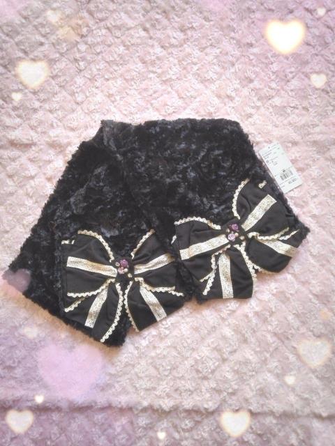 新品☆アクシーズ*BIGリボンファーマフラー(クロ) < ブランド 新品☆アクシーズ*BIGリボンファーマフラー(クロ) < ブランドの