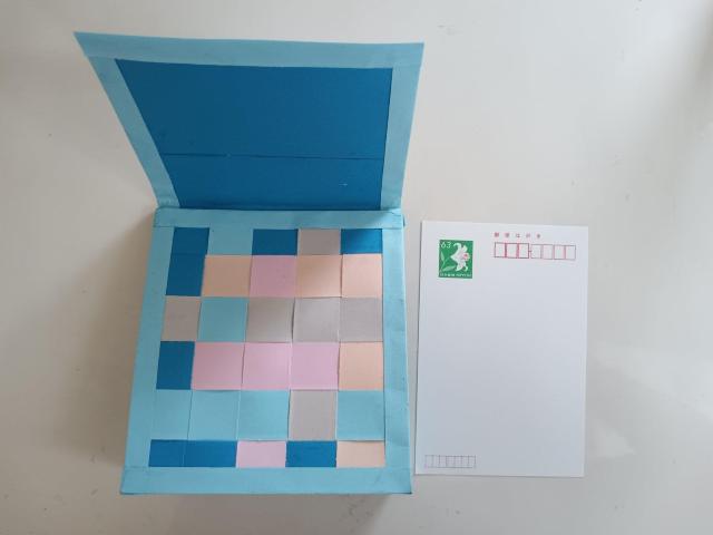 メモリアルボックス(ネイビー×ネイビー) < ペット/手芸/園芸 メモリアルボックス(ネイビー×ネイビー) < ペット/手芸/園芸の