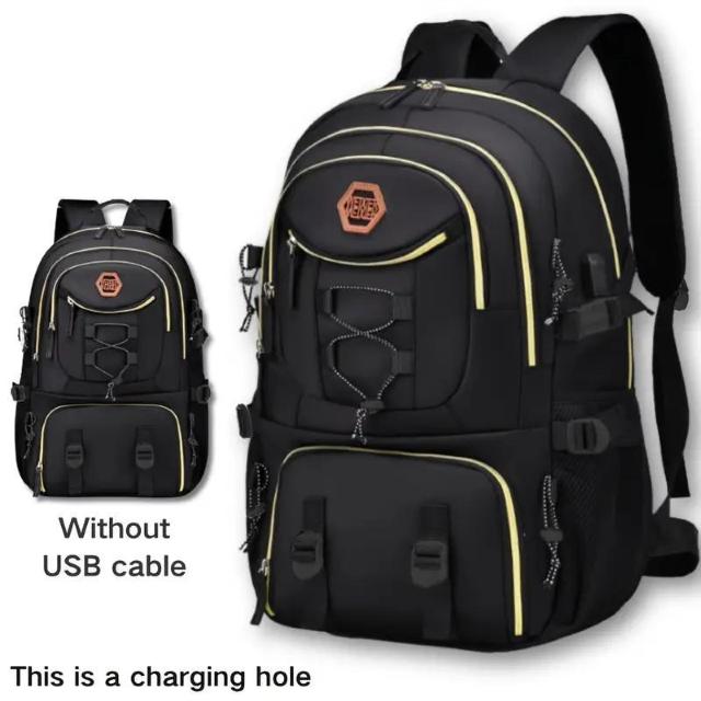 超お買い得2690円★メンズ大容量バックパック - ヘビーデューティーマルチポケットラップトップバッグ、パッド入りバックパック 青 < 男性ファッション  超お買い得2690円★メンズ大容量バックパック - ヘビーデューティーマルチポケットラップトップバッグ、パッド入りバックパック 青 < 男性ファッションの
