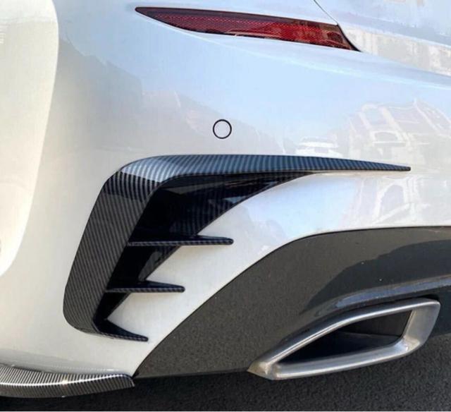 希少・送料無料 BMW Mスポーツルック サイドスポイラー ブラックカーボンルック サイド/リア カスタム 3シリーズ 他 < 自動車/バイク 希少・送料無料 BMW Mスポーツルック サイドスポイラー ブラックカーボンルック サイド/リア カスタム 3シリーズ 他 < 自動車/バイク
