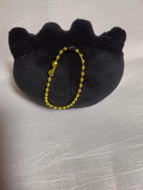 サンリオ ばつ丸金色のボールチェーン付きフェイスマスコット < おもちゃ サンリオ ばつ丸金色のボールチェーン付きフェイスマスコット < おもちゃの