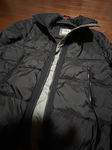 【ZARA】ザラ◆ブラック◆軽量◆中綿ジャケットブルゾン◆サイズM < ブランド 【ZARA】ザラ◆ブラック◆軽量◆中綿ジャケットブルゾン◆サイズM < ブランドの