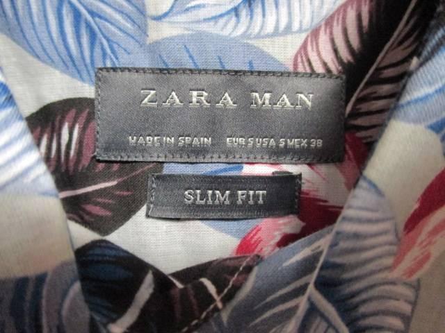 □ZARA/ザラ 花柄シャツ 長袖/アロハ/メンズ/S☆新品 < ブランド □ZARA/ザラ 花柄シャツ 長袖/アロハ/メンズ/S☆新品 < ブランドの