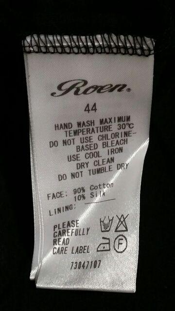 新品ROENロエン シルク混プリントカットソー 44 < ブランド  新品ROENロエン シルク混プリントカットソー 44 < ブランドの