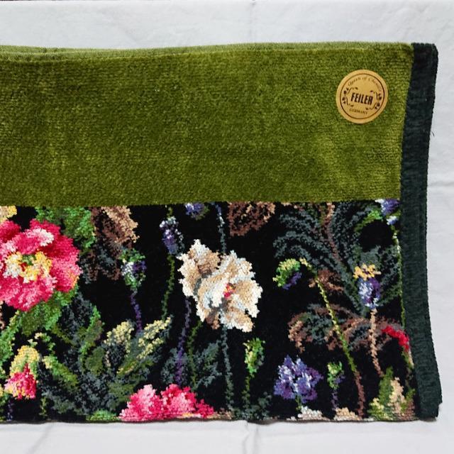 ☆新品未使用☆フェイラー☆バスタオル/50×100cm☆ラビリンス/グリーン☆ < ブランド  ☆新品未使用☆フェイラー☆バスタオル/50×100cm☆ラビリンス/グリーン☆ < ブランドの