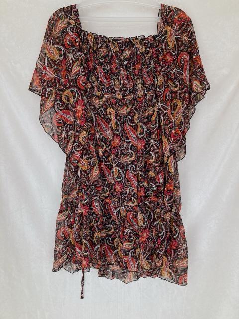 axes femme アクシーズ ペイズリー柄 エスニック シースルー トップス M N2m < ブランド  axes femme アクシーズ ペイズリー柄 エスニック シースルー トップス M N2m < ブランドの