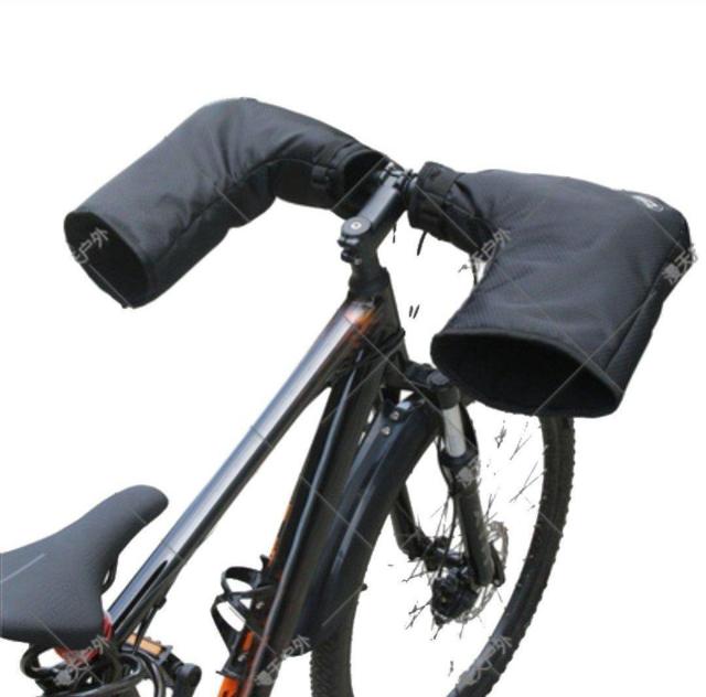 防水防寒ハンドルカバー 自転車 バイク 反射素材付き フリース裏地 防風 < レジャー/スポーツ  防水防寒ハンドルカバー 自転車 バイク 反射素材付き フリース裏地 防風  < レジャー/スポーツの