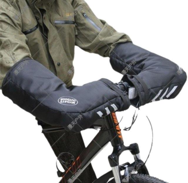 防水防寒ハンドルカバー 自転車 バイク 反射素材付き フリース裏地 防風 < レジャー/スポーツ  防水防寒ハンドルカバー 自転車 バイク 反射素材付き フリース裏地 防風 < レジャー/スポーツの