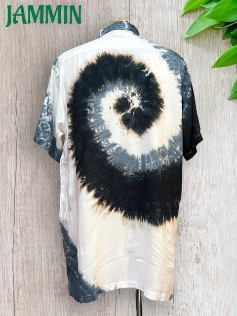 ぐるぐるタイダイシャツ 半袖 ヒッピー 個性派 アジアン エスニック < 男性ファッション ぐるぐるタイダイシャツ 半袖 ヒッピー 個性派 アジアン エスニック < 男性ファッションの