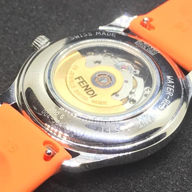 正規品 フェンディ オロロジ 自動巻 裏スケ スイス製 良品 ベルト2種付 < ブランド 正規品 フェンディ オロロジ 自動巻 裏スケ スイス製 良品 ベルト2種付 < ブランドの