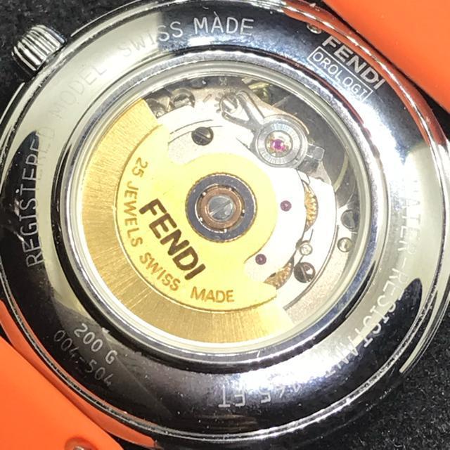 正規品 フェンディ オロロジ 自動巻 裏スケ スイス製 良品 ベルト2種付 < ブランド 正規品 フェンディ オロロジ 自動巻 裏スケ スイス製 良品 ベルト2種付 < ブランドの