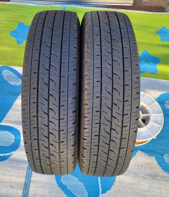 �o���a �u���a�X�g�� ECOPIA R710 185/75R15 106/104N LT �^�C���̂�2�{�Z�b�g���{�� �n�C�G�[�X�@ �� ������/�o�C�N