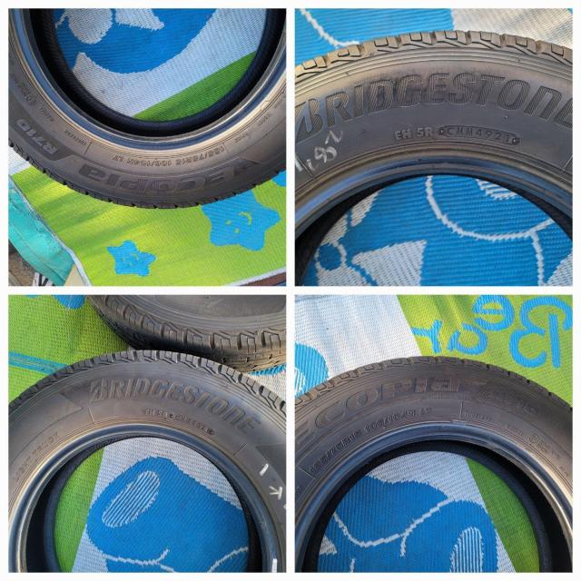 �o���a �u���a�X�g�� ECOPIA R710 185/75R15 106/104N LT �^�C���̂�2�{�Z�b�g���{�� �n�C�G�[�X�@ �� ������/�o�C�N