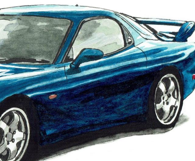 NC-319サバンナRX-7限定版画サイン額装作家平右ヱ門 < 自動車/バイク NC-319サバンナRX-7限定版画サイン額装作家平右ヱ門 < 自動車/バイク