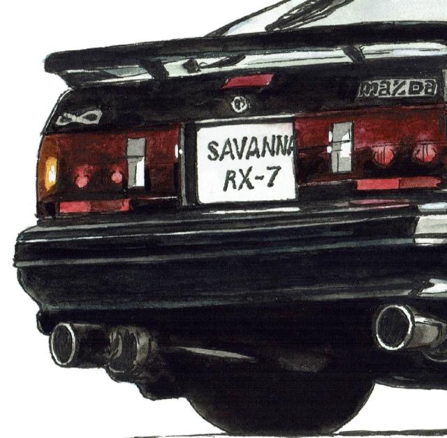 NC-319サバンナRX-7限定版画サイン額装作家平右ヱ門 < 自動車/バイク NC-319サバンナRX-7限定版画サイン額装作家平右ヱ門 < 自動車/バイク