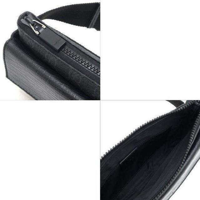 ◆ 本物 美品 ◆ GUCCI グッチ ウエストポーチ ウエストバッグ ボディバッグ ブラック 黒 グレー 人気 161833 < ブランド ◆ 本物 美品 ◆ GUCCI グッチ ウエストポーチ ウエストバッグ ボディバッグ ブラック 黒 グレー 人気 161833 < ブランドの