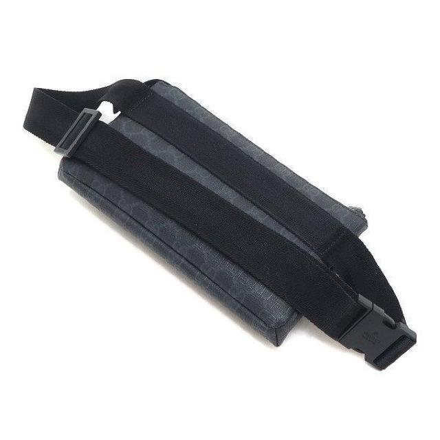 ◆ 本物 美品 ◆ GUCCI グッチ ウエストポーチ ウエストバッグ ボディバッグ ブラック 黒 グレー 人気 161833 < ブランド ◆ 本物 美品 ◆ GUCCI グッチ ウエストポーチ ウエストバッグ ボディバッグ ブラック 黒 グレー 人気 161833 < ブランドの