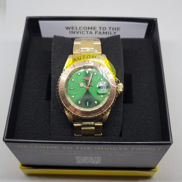 �y���n�C�\�n�J���[���zINVICTA �C���r�N�^ 40mm �v���_�C�o�[ �I�[�g�}�`�b�N �S�[���h�~�O���[���_�C���� �� �j���A�N�Z�T���[/���v�� 